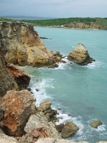 Landscape Caribbean Cliffs, Puerto Rico von Tricia Rabanal