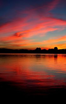 Sonnenuntergang am See von aidao