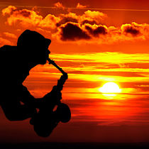 sunset-sax von Jake Playmo