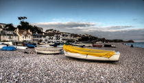 Boats at Budleigh  by Rob Hawkins