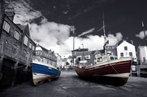 Fishing boats at Scarborough  by Rob Hawkins