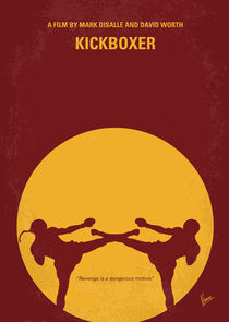 No178 My Kickboxer minimal movie poster von chungkong