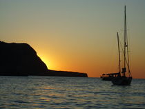 Sunset, Benirras Ibiza von Tricia Rabanal