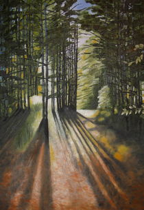walk in the woods by Ruth Baker