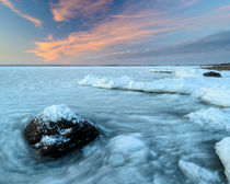 Frozen coastline by Mikael Svensson