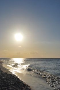 Silver Sunset Beach, Cuba von Tricia Rabanal