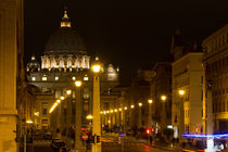 Via della Conciliazione and St. Peter's Basilica by Evren Kalinbacak