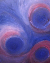 Blue Whirl 1 von Pauline Thomas