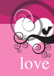 love and a bird3 by thomasdesign