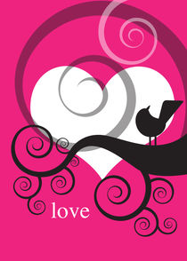 love and a bird 4 von thomasdesign