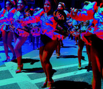 LATINO-AMERICAN DANCERS.PARADE IN NY by Maks Erlikh