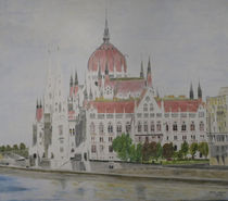 Parlament-Budapest by Helmut Hackl