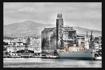 another view of port of piraeus by kostas samonas