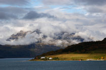 Clouds rising over a fjord von Intensivelight Panorama-Edition