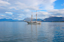 Tall ship entering harbour von Intensivelight Panorama-Edition