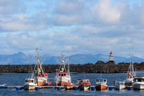 Norwegian fishing port von Intensivelight Panorama-Edition