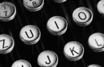 Typewriter keys by Falko Follert