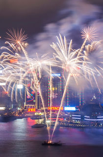 Chinese New Year celebration Hong Kong by xaumeolleros