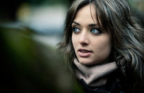 Girl with Blue eyes  von nedyalko petkov