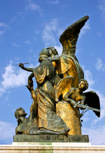 Der Gedanke - Statue - Altar des Vaterlandes - Rom von captainsilva