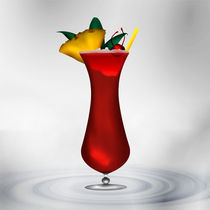 Cocktail Red Surprise by Gina Koch