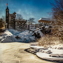 Belvedere Castle In Winter by Chris Lord