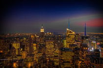 Twilight Over New York City by Chris Lord