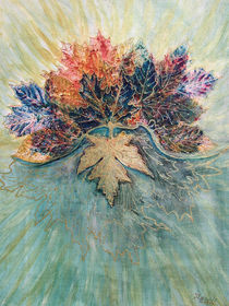 Herbstlaub (bouquet of foliage) von Dagmar Laimgruber