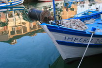 Fishing boat moored in Grado by Intensivelight Panorama-Edition