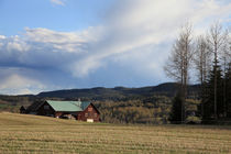Farm house on a fine day in early spring von Intensivelight Panorama-Edition