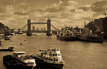 River Thames view von David Pyatt