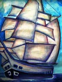 Segelboot by Irina Usova