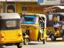 Tuk Tuk in Indien von reisemonster
