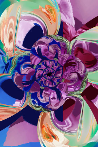 Blume-abstraktbunt