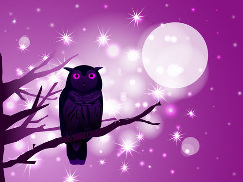 Pink-owl