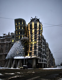 Fred & Ginger dancing house by emanuele molinari