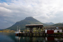 Trawler in a Norwegian fjord von Intensivelight Panorama-Edition