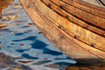 Detail of the hull of a Norrlandsboat by Intensivelight Panorama-Edition