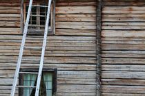 Wall of a wooden house von Intensivelight Panorama-Edition