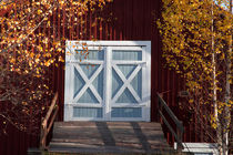 Blue barn door von Intensivelight Panorama-Edition
