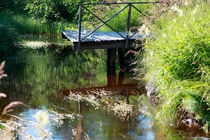 Jetty over a creek von Intensivelight Panorama-Edition