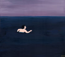 Dark Blue Sea by Angela Dalinger