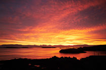 Sunset on Flatey, Iceland von intothewide