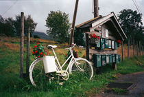Bike and Mailboxes, Norway by intothewide