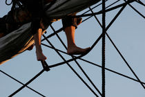 Sailor sitting in the rigging by Intensivelight Panorama-Edition