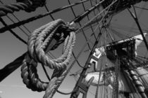 Ropes and rigging - monochrome by Intensivelight Panorama-Edition
