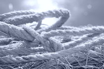 Ropes and nets - monochrome by Intensivelight Panorama-Edition