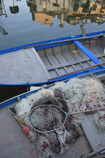 Fisherboat and nets by Intensivelight Panorama-Edition