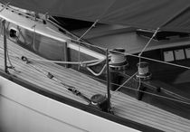 Yacht deck - monochrome von Intensivelight Panorama-Edition