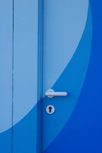 Blue door by Intensivelight Panorama-Edition